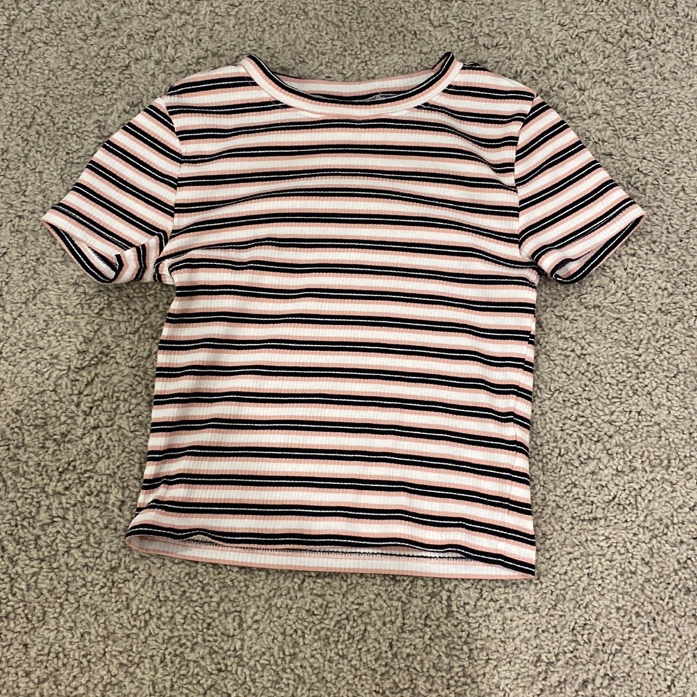 H&M shirt, striped